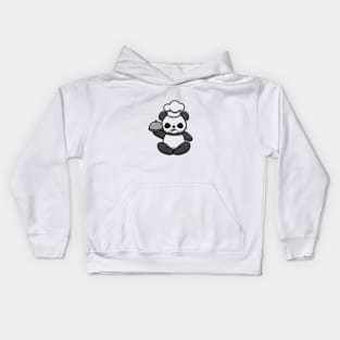 Cute Panda Chef Kids Hoodie